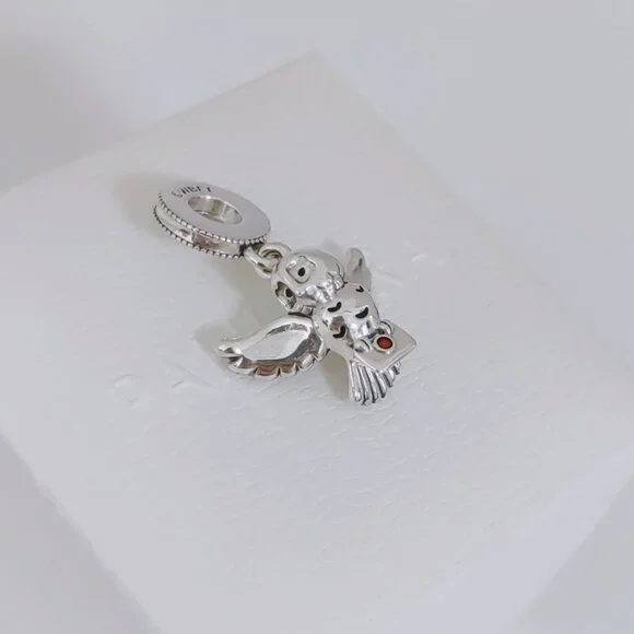 Pandora Harry Potter, Hedwig Owl Dangle Charm S925 Sterling Silver with box - Picture 2 of 7